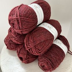6 Balls  of Plymouth Encore Yarn
