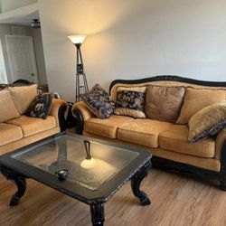 Couch Loveseat Table 