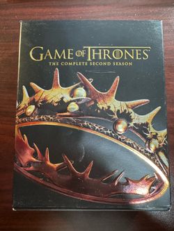 Game of Thrones: The Complete Second Season" Blu-ray box set published by HBO