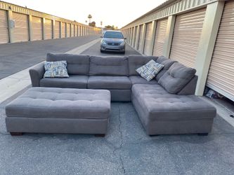 116”x74” sectional sofa