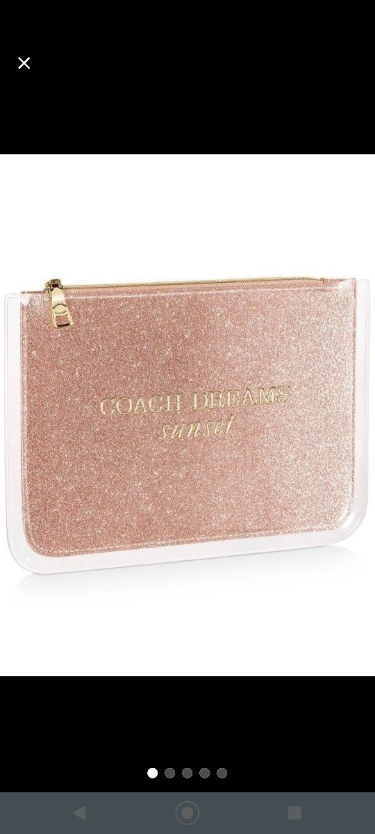 Coach Wallet/ Make Up Pouch