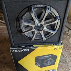 Kicker 12" SUBWOOFER 