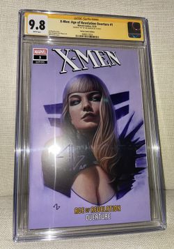 X-MEN: AGE OF REVELATION OVERTURE #1 Trinity Comics CGC SS 9.8 ADI GRANOV / AP