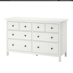 IKEA HEMNES 8-Drawer Dresser White
