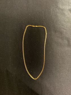 Gold 10K Chain Necklace - Women's Fashion Jewelry