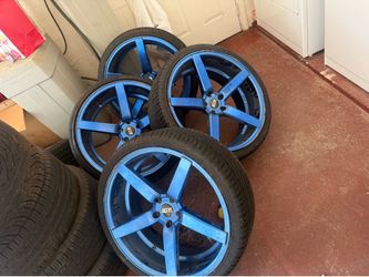 22 inch rims n tires
