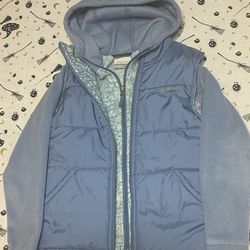 Fleece Jacket and Vest Set