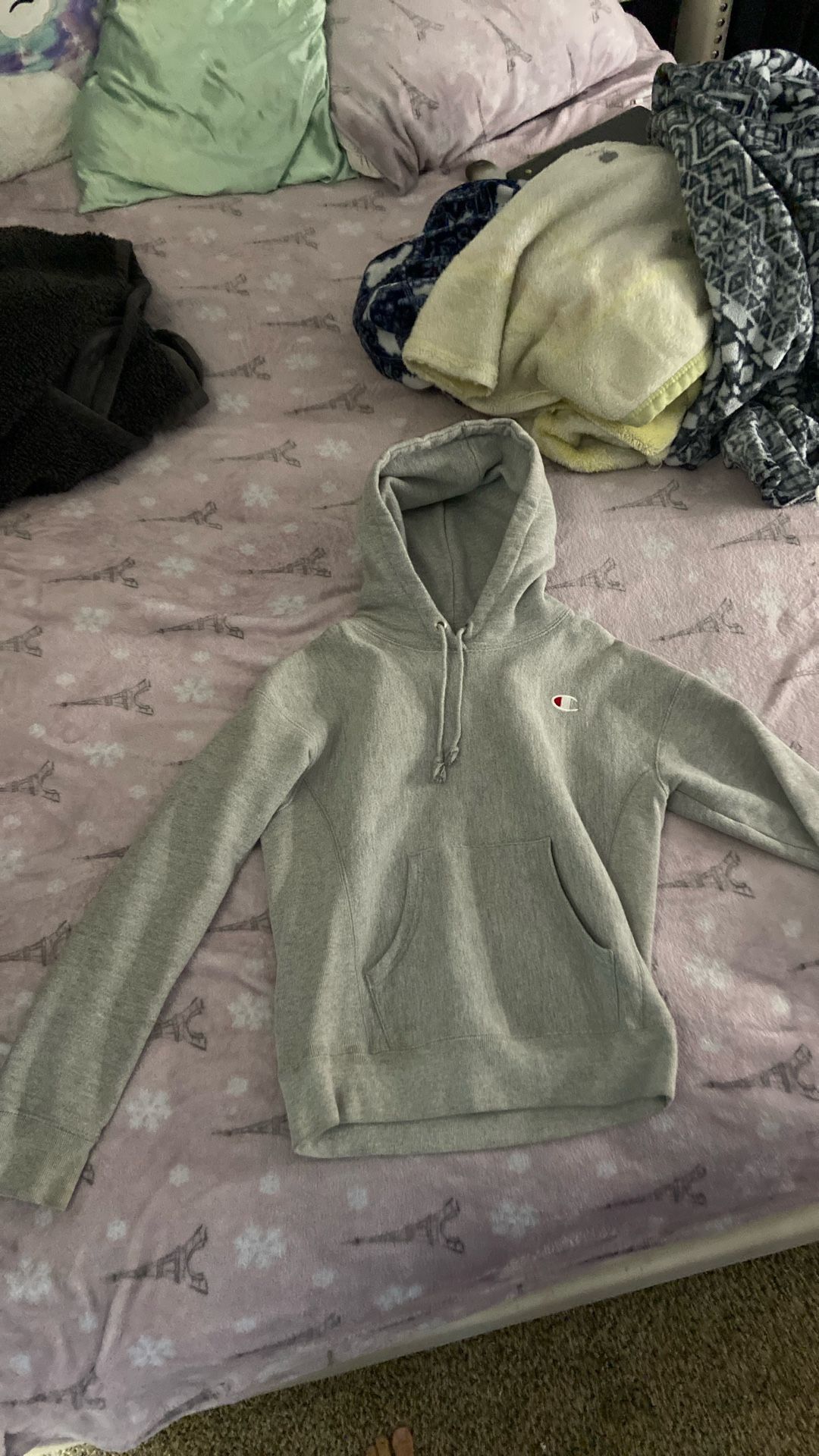 Champion Gray Hoodie