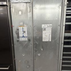 Thermador Built In Panel Ready 42” Column Set Fridge Freezer Freedom Collection