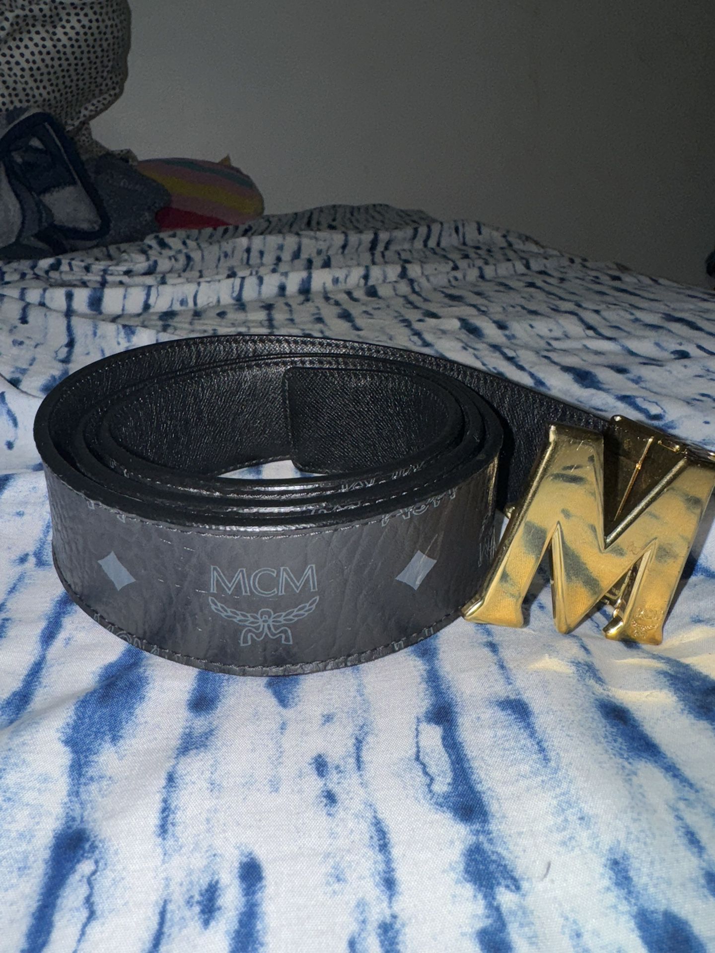 MCM Belt (black, Reversible) 