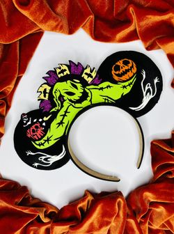 Oogie boogie Minnie Ears 