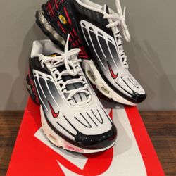 Air Max Plus 3 'Black University Red' (Mens 9)