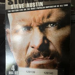 Stone Cold Steve Austin Set Of 4 DVDS