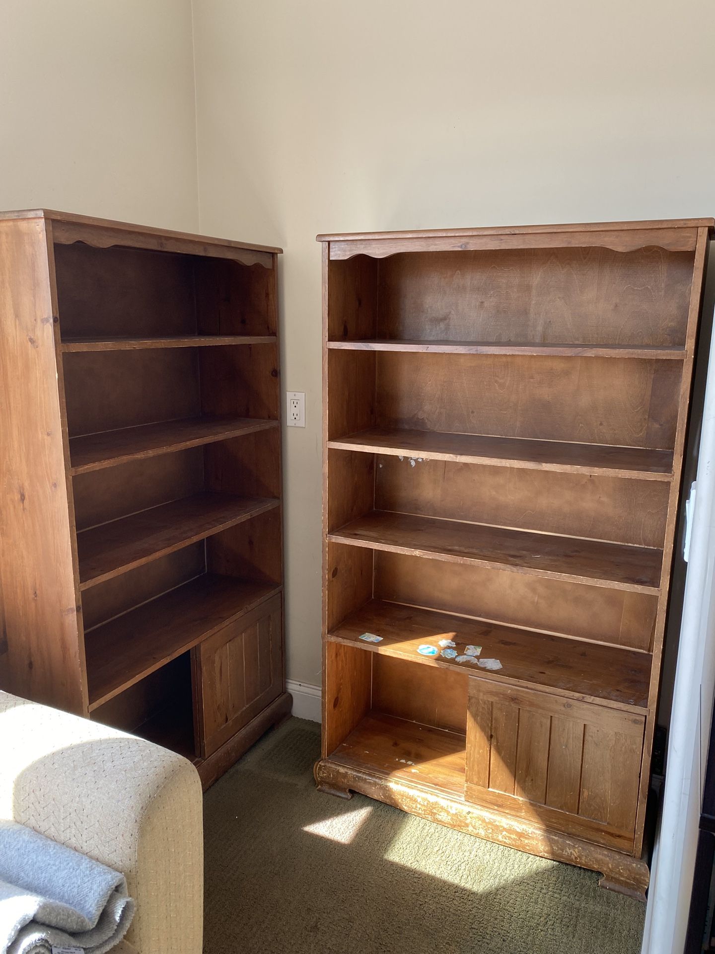 Matching Bookshelves