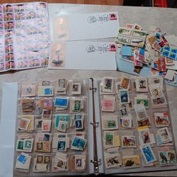 12 pages back to back stamp collection