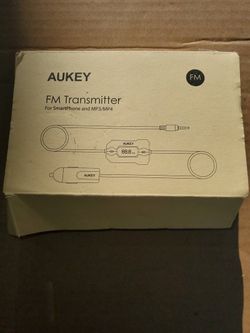 Aukey FM Transmitter Radio Adapter Car Kit For Smart Phone k12c [KO4822]