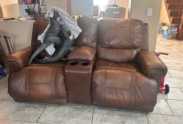 Leather couches
