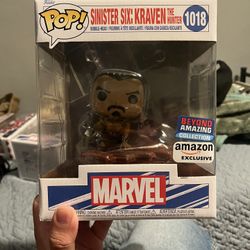 Kraven The Hunter Sinister 6 Pop