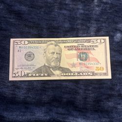 50 Dollars Star Note 