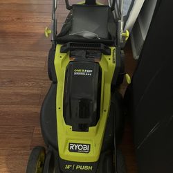 Ryobi 16” Lawn Mower 18V