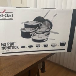 All-clad NS Pro Nonstick 10pc Cookware Set