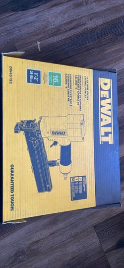 Dewalt Wide Crown Stapler 16 ga