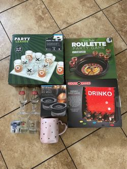 Party Game & Glass Bundle