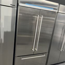 Kitchen Aid Built In French Door 42” Refrigerator Stainless Steel