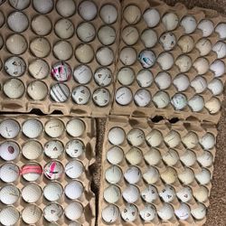 120 Taylor Made Golf Balls 