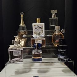 3-Tier Clear Acrylic Display Riser for Collectibles, Figures, and Perfumes