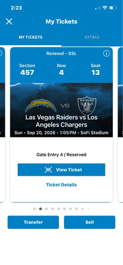 Raiders vs Chargers