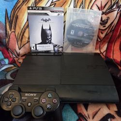 Sony Playstation 3 Super Slim 250GB Console with 2 Games