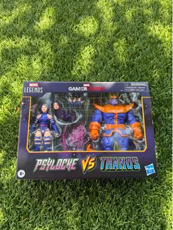 Marvel legends psylocke vs thanos