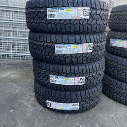 275/60/20 Falken Wildpeak AT4W - New Tires $260 EACH TIRE/ CADA LLANTA- INSTALLED AND BALANCED