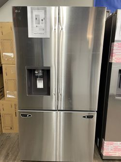 LG French Door Refrigerator Take It Home In Payments Read Description Please
