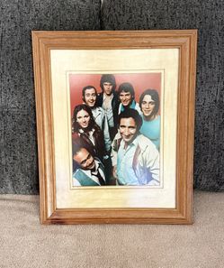 1978 Taxi Season One Original Framed Cast Photo on Fujicolor Professional Paper