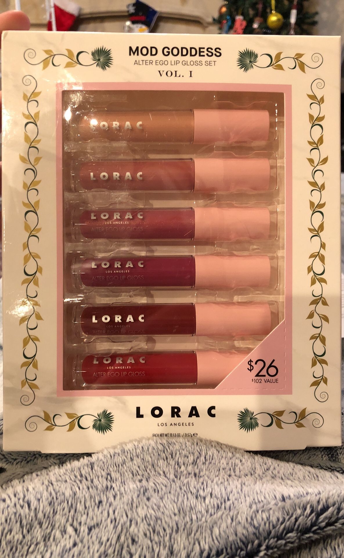 Lorac mod goddess lip gloss set