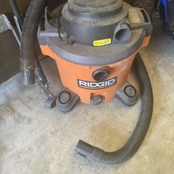Rigid shop vac for sale. 25 dollars or best offer