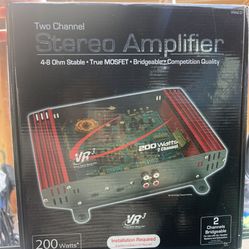 stereo amplifier 