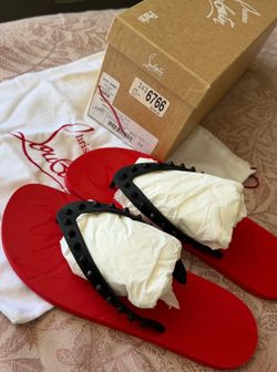 Men’s LouBoutin sandal