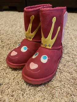 Girl toddler boots size-10...new!!!