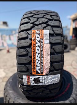 35x12.50R20 RT arroyo tires 🛞 $850