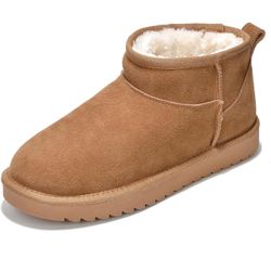 Water Resistant Winter Boots with Memory Foam and Faux Fur Lining - Hippy- Size 7