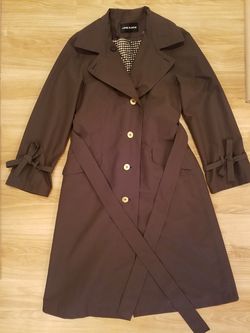 NEW! size 8 Lapine Blanche Women's Trench Rain Coat