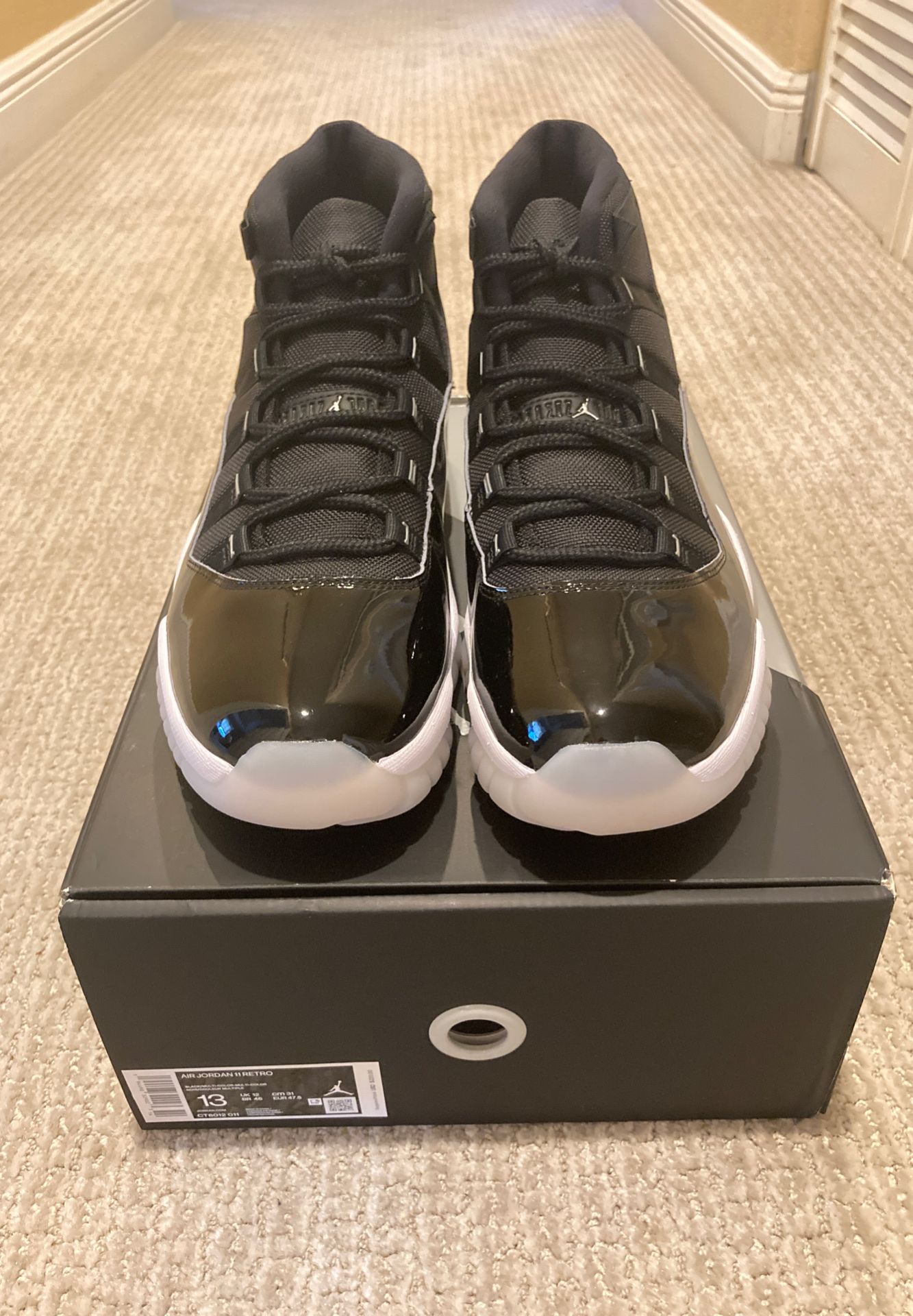 Shoe Jordan Jubilee Size 13 Air Jordan Retro 11 Jubilee Black