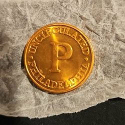 Philadelphia Treasury United States Mint #68 Vintage Token Medallion Coin