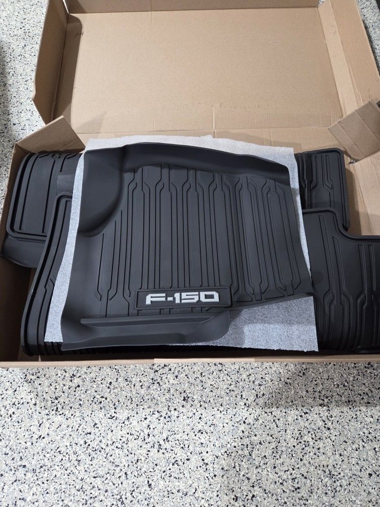 F-150 OEM All Weather Floor Mats Brand New
