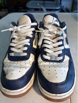 Nike Air Force 1 ‘07 LV8 College Pack Midnight Navy, Size 10.5
