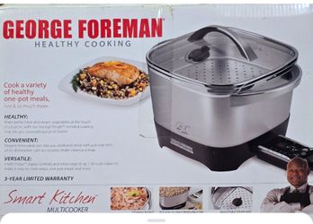George Forman Healthy Cooking Smart Kitchen Multicooker
