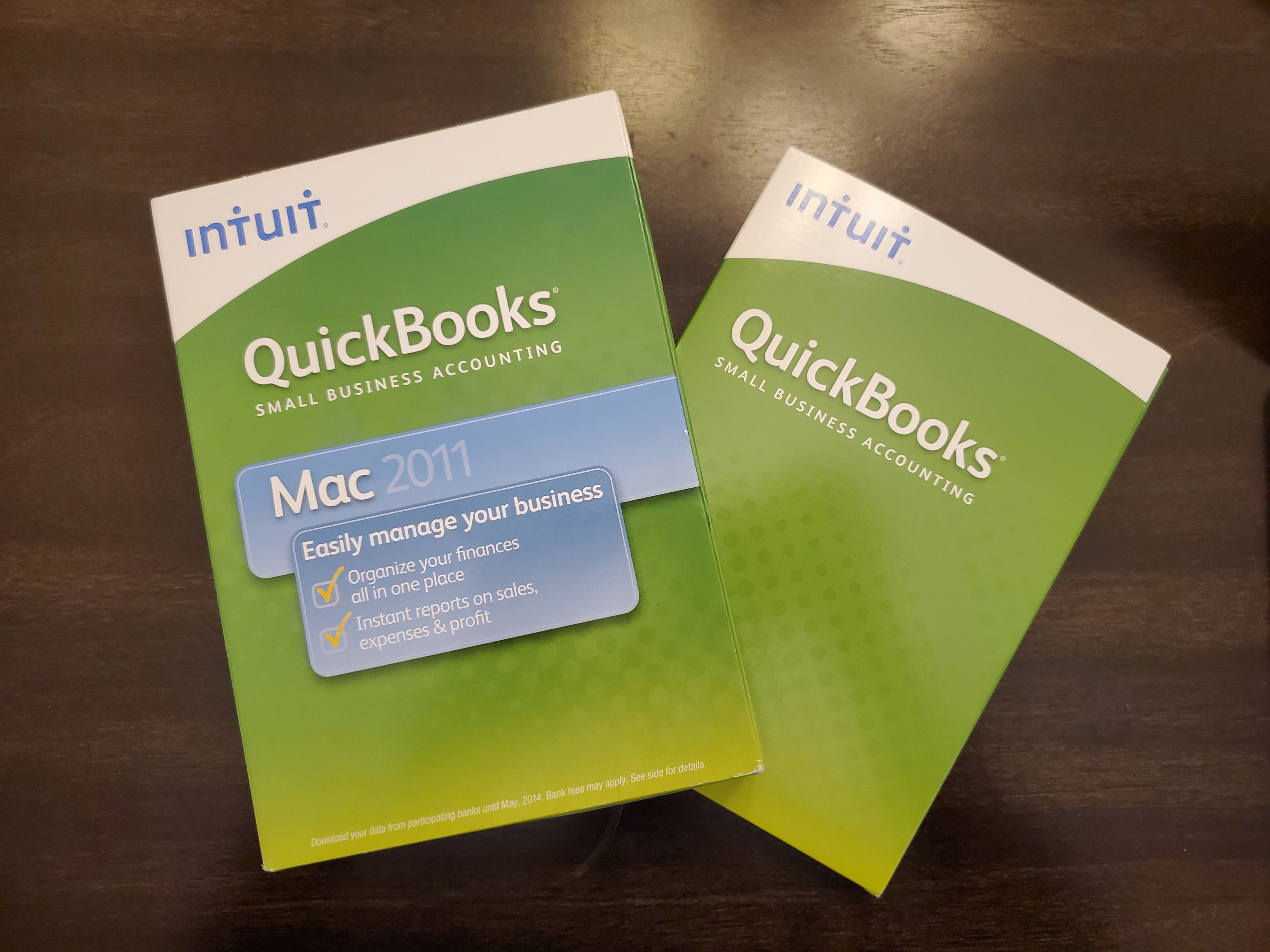 QuickBooks Small Business Accounting for Mac 2011